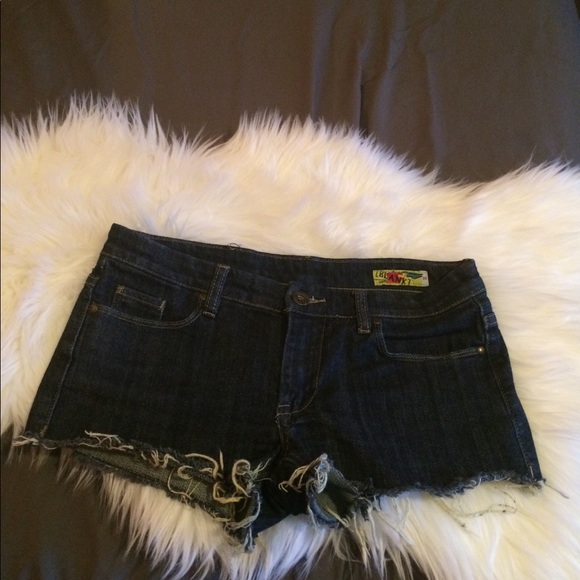 Blank NYC Pants - Blank NYC Super Distressed Denim Shorts